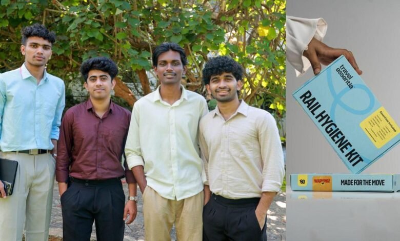 Malayali youngsters develop rail hygiene kit addressing sanitary concerns over long distance train travel