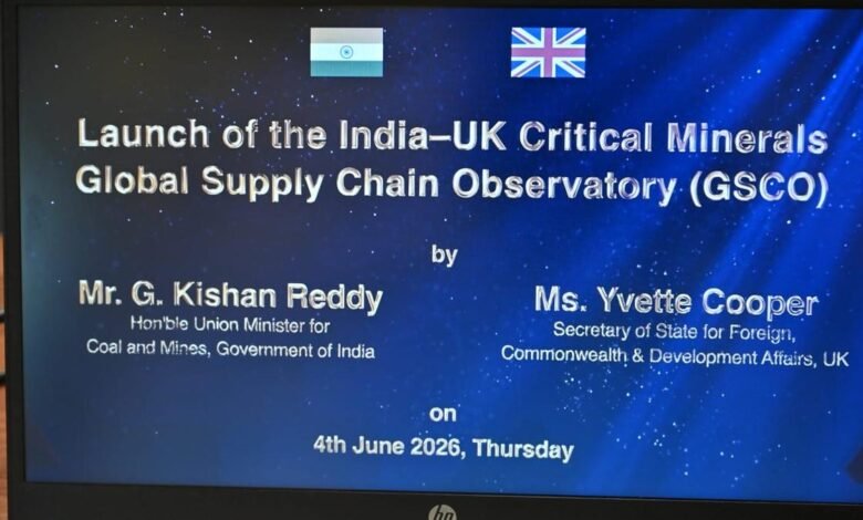 India, U.K. launch Critical Minerals Global Supply Chain Observatory for improved cooperation, tech-sharing