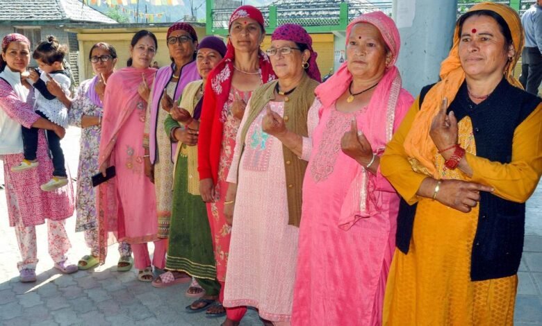 Himachal panchayat polls: 78.53% polling in first phase, women voters outnumber men