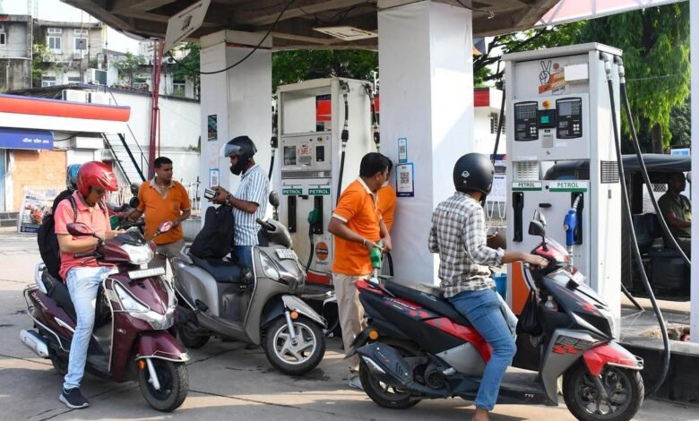 Petrol, diesel prices hiked for fourth time in 10 days; latest by over ₹2.50