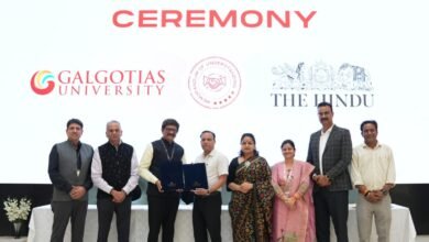 The Hindu, Galgotias University establish Centre for Excellence in Journalism