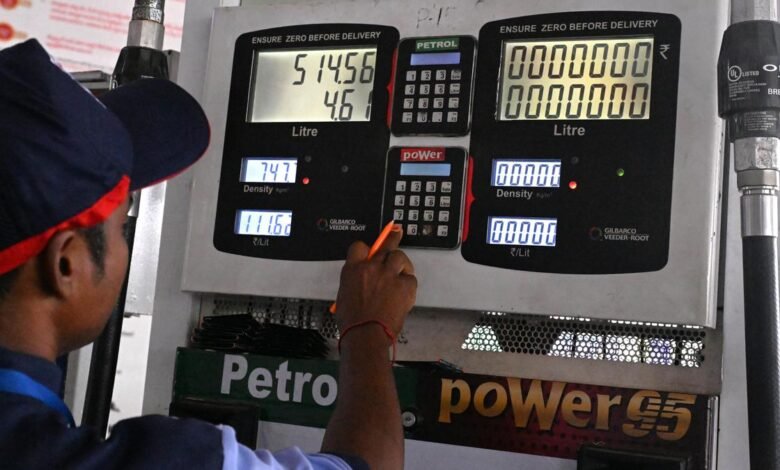 Petrol, diesel prices hiked 90 paise per litre in second hike within a week